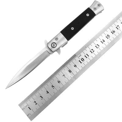 China Pocket popular combat hunting english us tactical military knife for sale