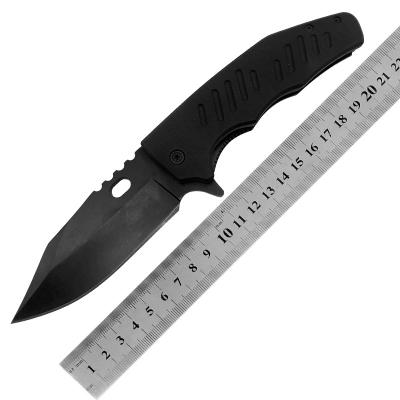 China Durable Handle Camping The Group Of Ten Hunting EDC Folding Paracord Tactical Survival Knife Military Folding Pocket Knife for sale