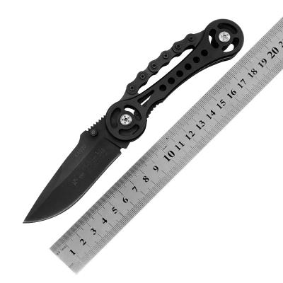 China Folding Japanese Pocket Tank Design Handle Jack Combat Stainless Steel Tactical Military Knife for sale