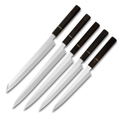 China Traditional Japanese Knife Stocked Salmon Sashimi Sushi Knife Japanese Style Professional Kitchen Goods Set for sale