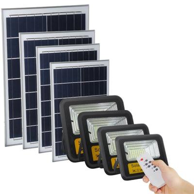 China Light Control + Lbs Remote Control Die Cast All Energy System Aluminum Outdoor Ip66 Led Solar Flood Light for sale