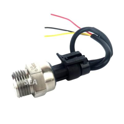 China Stainless Steel SEA 0-2.5MPa DC12V Low Cost Cooling System Pressure Sensor HK2011 Voltage Output Pressure Transducer G1/2 for sale