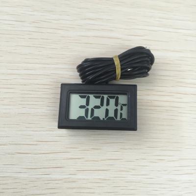 China ABS LCD Display Mini Digital Thermometer Temperature Sensor Humidity Temperature Indoor Portable Instruments Model No. T110 for sale