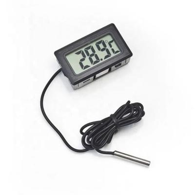 China Mini Digital LCD Thermometer Temperature Sensor Humidity Temperature Indoor Portable Instruments Model No. T110 4.8 x 2.5 x 1.5cm for sale