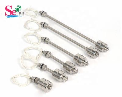 China SEA 10W Vertical Water Stainless Steel High Temperature Fuel Fuel Level Control Stainless Steel Float Level Sensor Switch for sale