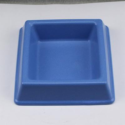 China 2021 good quality non-automatic eco-friendly biodegradable bamboo fiber feeding trough for small dog and cat for sale