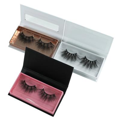 China Cruelty Free/25 Times Reusable/Comfortable Siberian Custom Eyelashes 100% Manufacturer Brand Mink Lahes Private Label 3D Mink Hair Eye Lshes Wear Boxes for sale