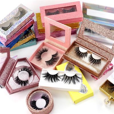 China Real Siberian Luxury Wholesale Light Mink Lashes Private Label Eyelash 3D Eyelashes for sale