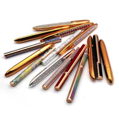 China Waterproof Glitter Diamond Eyeliner Pencil For Makeup Beginner Long Lasting Waterproof Starry Liquid Eyeliner Black Pen for sale