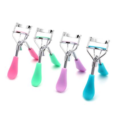 China Mini Repeat Use Private Label Eyelash Curlers Glitter Pink Lashes Curler Small Repeat Custom Lift with Magnetic Lashes for sale