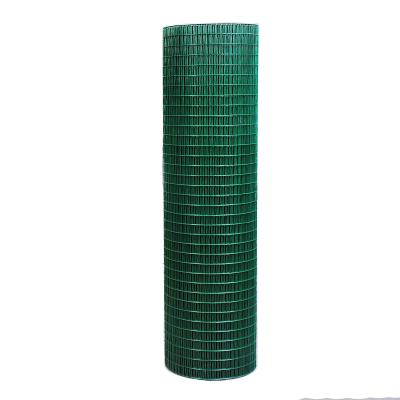 China Fence Mesh PVC Coated Green Welded Wire Mesh Plastic Pet Fence for sale