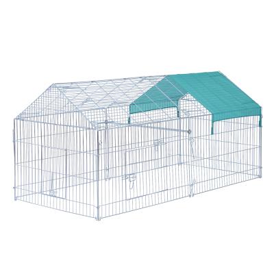 China Small Animal Rabbit Hutch Chicken Pet Viable Enclosure Playpen Cage for sale