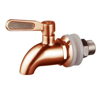 China Factory Direct Thermostatic Gold Faucets Best Selling Drinking Mixer Juice Faucet for sale