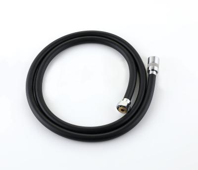 China High Quality Shower Hose 1/2 Hose Tubing PVC Plastic Black Shower Hose Plastic Black Shower Hose for sale