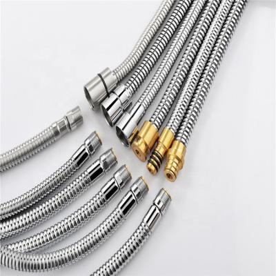 China Contemporary Chrome Stainless Steel Braided Hose Kitchen Basin Steel Braided Rubber Hose For High Temperature Kitchen Basin Faucet for sale