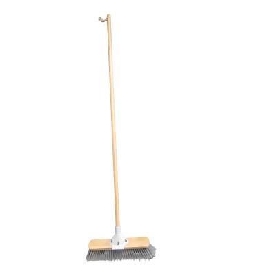 China House Cleaning Sweeping Cleaning Broom Wholesale Household Eco - Friendly Bamboo Handle Long for sale