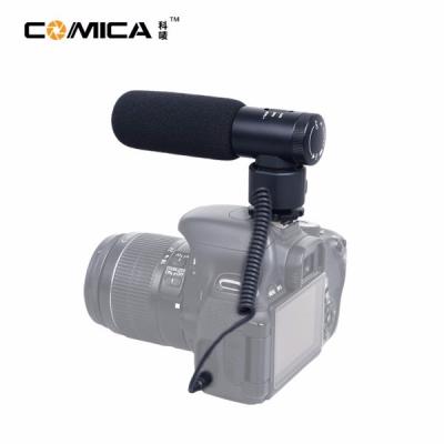 China Poloar Model CoMica CVM-V20 Super Cardioid Professional Boom Mic Shotgun Microphone For Video Recording for sale