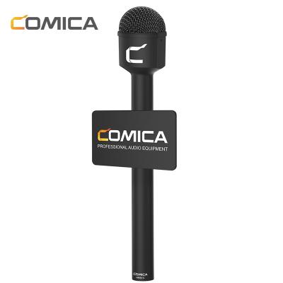 China Handheld Interview Microphone COMICA HRM-C Dynamic Directional Omni Microphone With 3 Pin XLR Connector Reporter Mic for sale