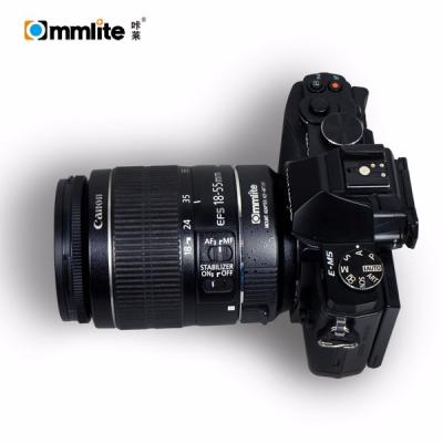 China NON-LADGE Aperture Control via Commlite Camera for Canon E-F Lens to Micro Four Thirds Lens Mount Adapter with Auto Focus for sale