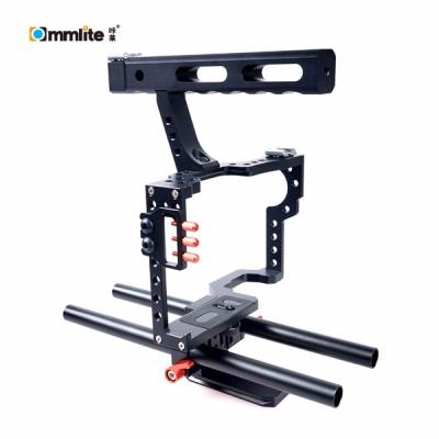 China High Strength Support Camera Commlite Aluminum Alloy Camera Cage With Top Grip Handle For All MICRO Cameras for sale