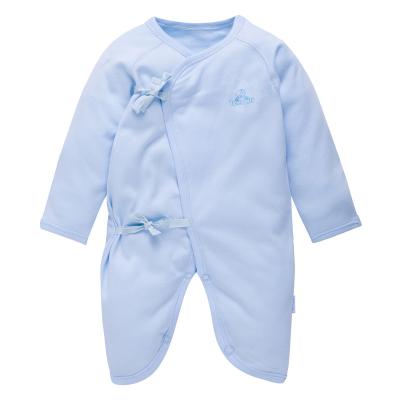 China Cotton New 0-6 months baby clothing long sleeve clothing baby onesie summer manufacturers for sale