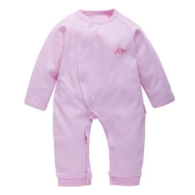 China 100% Cotton 2022 new baby clothes baby onesie baby crawl clothes Spring and autumn long sleeve Ha clothing pajamas wholesale for sale