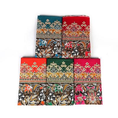 China 2022 new classic desgin wholesale Thai tradition of Southeast Asia Indonesia sarongs sarongs of polyester printing fabric for sale