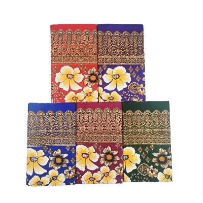 China New Style Classic Sarongs Indonesia Desgin Flower Printing Fabric Southeast Asia Thai Sarongs Lungi for sale