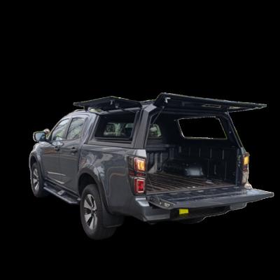 China Stylish Sport/Hardtop Cowl Topper Stainless Steel Truck Awning For Isuzu DMAX for sale