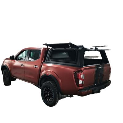 China Stylish Rocky Terrain Hardtop Topper Canopy Pickup Back Cover Of 4X4 ​​Accessories For Nissan Navarre for sale