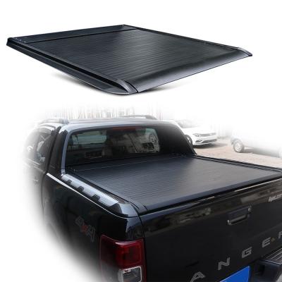 China Modern For Ford Ranger Accessories T6 T7 PX 2020 2020 Tonneau Cover Light Rain Guard 2021 2019 Roller Shutters for sale