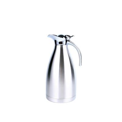 Κίνα Stainless Steel Viable Vacuum Wall Promotion Gift Double Wall Maker Flask Thermal Coffee Pot With Side Handle προς πώληση