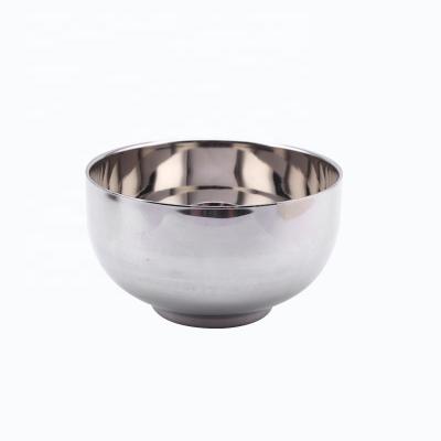 중국 Viable Style 201 Stainless Steel Bowl Rice Noodle Fast Food Storage Bowl Korean Reusable Bowls 판매용