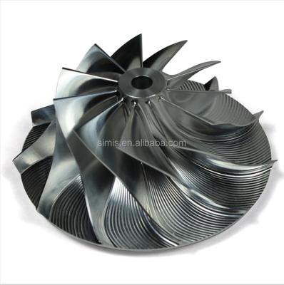 China Steel Customized Superalloy Superalloy Turbo Compressor Wheel for sale