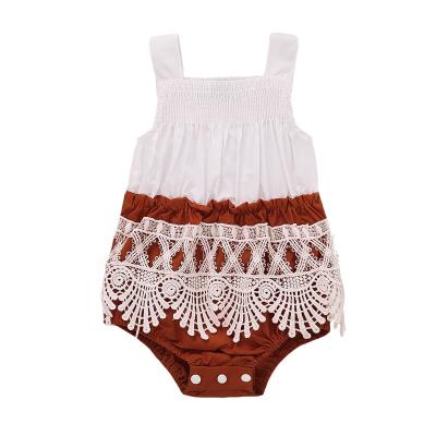 China 2020 Wholesale Breathable Newborn Baby Romper Baby Romper Fashion Baby Jumpsuits Boutique Summer Clothes for sale