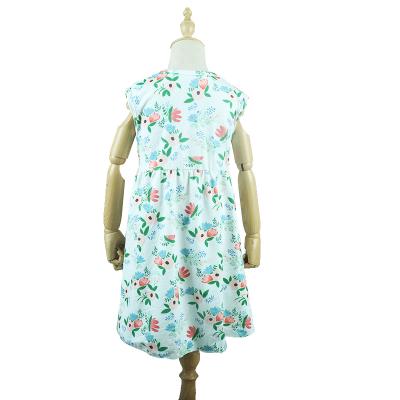 China Breathable Baby Dresses Milk Sleeveless Shredded Skirt Designs Little Girl Party For 2-12years Babies for sale