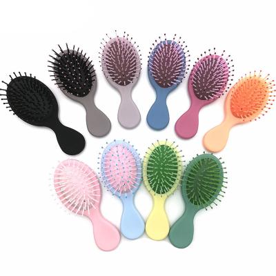 China Good Quality Boar Bristle Hair Brush Handle Waterproof Nylon Rubber Hair Brush For Kids Detangling Brush For Natural Hair Makers for sale