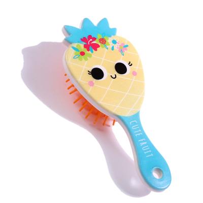 China Factory Cute Comfortable Night Owl Air Cushion Hair Brush Mini Baby Hair Brush Set Waterproof Kids Gift Wholesale Customize Hair Brush for sale