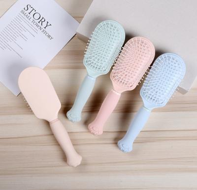 China Waterproof 2021 New Arrival Hair Brush Plastic Handle Hair Brush With Talker Suitable For All Kinds Of Curly Hair for sale