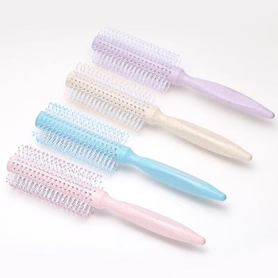 China Wholesale Waterproof Extensions Roller Detangling Hair Brush Round Comb Care Salon Tool Wavy Styling Curling Hair Brush for sale