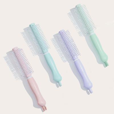 China Wholesale Waterproof Round Extensions Roller Detangling Hair Brush Comb Styling Care Salon Tool Curling Hair Brush for sale