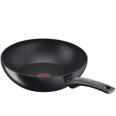 China Durable Pressed Aluminum Non-stick Electric Pan Frying Pan Non-stick Induction Handle Pan Cooking Wok for sale