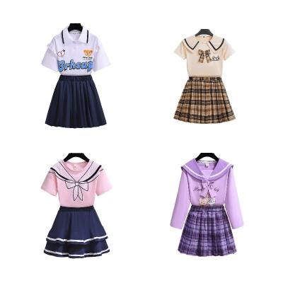 China Girls' Dresses 100% Cotton Summer Girls' Dresses Wholesale High Quality Anti-Shrink for sale