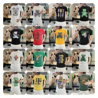 China 100% Pure Cotton Mens T-shirts Anti-Wrinkle Wholesale by European Best-Selling Apparel Manufacturer for sale