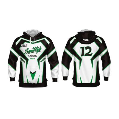 China Custom 100% blank anti-shrink polyester sports hoodie wholesale e-sport gaming hoodie pullover for sale