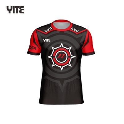 China Breathable Top Quality E Sports Tank Top No MOQ Sublimation Printed Custom E-sports Gaming Tank Top for sale