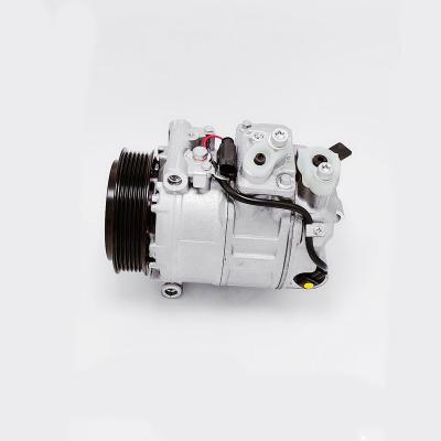 China Aluminum 12V DC Auto Air Compressor For A/C Compressor Air Conditioning Fitting For Benz for sale