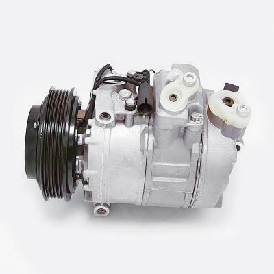 China Aluminum Cheap price 12v 24v electric ac air conditioner compressor for cars universal type automotive dc 12 vlot electric air compressor for sale