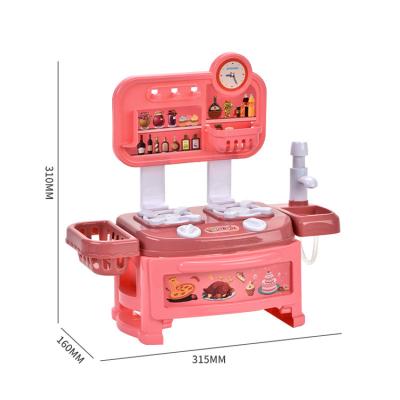 China Preschool Kids Play Toy Kitchens Funny Set And Food Pretend Play Kids Cooking Set for sale