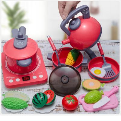 China Preschool Children Play Set Children Play Food Model Kids Pretend Kitchen Play Cook Set for sale